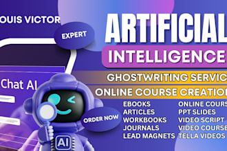 do online course on artificial intelligence course with PPT slides, tella video