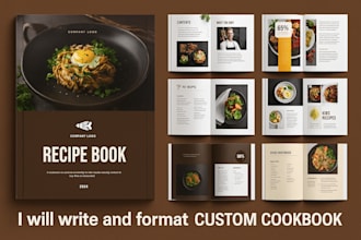 do cookbook recipe writer book recipe creation pet cookbook kids book formatting