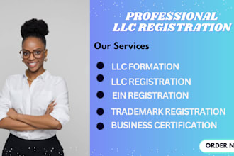 do US llc registration, get ein, itin, resale permit, boi report, dissolve llc