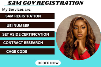 register you on samgov, get uei, cage code, naics code, government contract