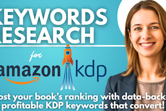do amazon KDP keyword research for your book to boost sales