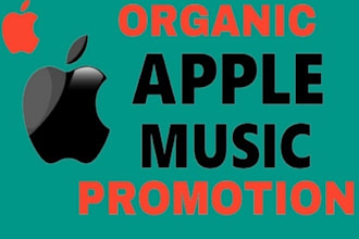 do 30 days apple music, spotify music promotion to listeners worldwide