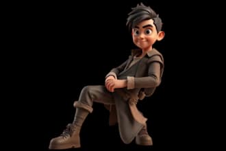 do 3d model, 3d toy, action figure and character, tabletop for 3d printing