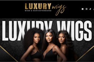 hair extension shopify store wix hair extension store wix hair extension website