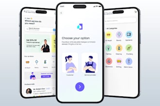 build custom service provider app handyman app on demand website