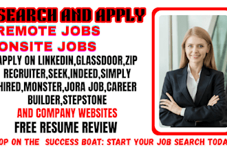 search and apply for job hunt remote,onsite,hybrid,work from home,online job