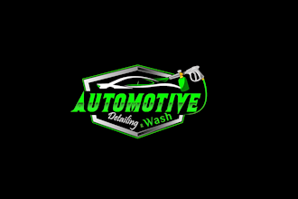 design auto repair, racing team, car shop and auto care logo