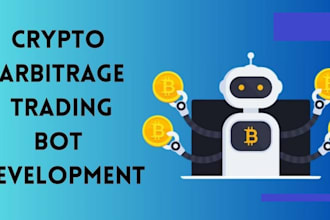 develop crypto arbitrage trading bot, hft, ai trading bot, solana arbitrage bot