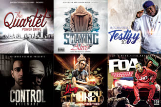 design an attractive mixtape or album cover