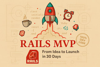 rapidly develop your web application mvp with ruby on rails
