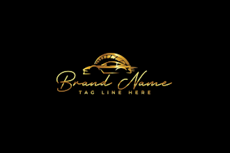 design a modern auto detailing, auto repair and automotive logo