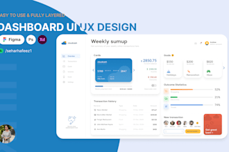 design modern, user friendly saas UI UX design and dashboard ui ux design