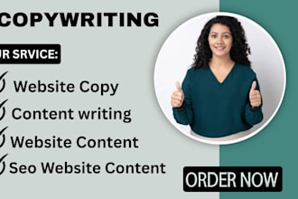 be your professional SEO website copywriter for your landing page sales page
