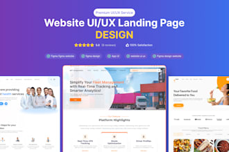 do figma website, figma design, mobile app, website UI UX design using figma