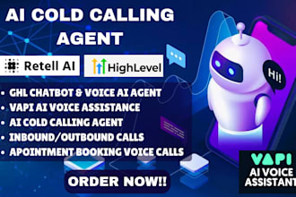 setup gohighlevel vapi ai, ai sales agent, ai cold calling agent using synthflow