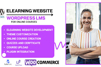 build wordpress lms website with tutor lms, buddy boss and learndash