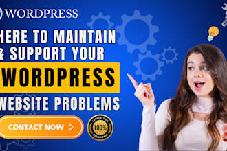 fix website issues, problems, bugs, elementor issues with expert website help