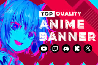design  animated discord server logo, banners, pfp and custom icons anime gif