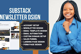 design beehiiv newsletter or setup substack account substack newsletter design