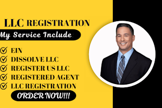 do us llc registration, ein, registered agent, boi, dissolve llc