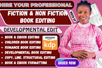 provide expert developmental editing and formatting for your romance manuscript