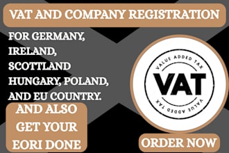 do vat and company reg for germany and UK
