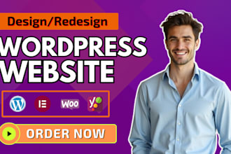 crea un diseño de sitio web en wordpress, una tienda divi en wordpress elementor