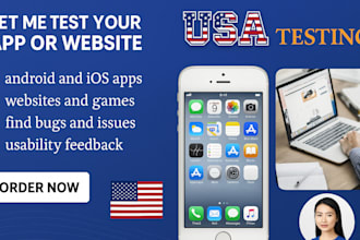 test your android app, website, for bugs and user experience