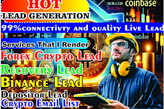 deliver forex recovery lead for uae, germany, colombia or any country