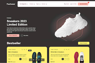 design sneakers shopify shoe website footwear fashion store sneakers website