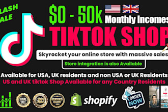 create USA tiktok shop setup USA tiktok shop manage tiktok shop for non resident