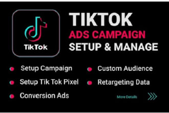 create tiktok ads account, tiktok business manager, any country create tiktok