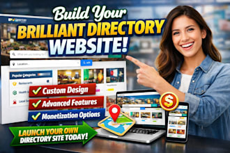 build your brilliant directory website, web directory with brilliant directory
