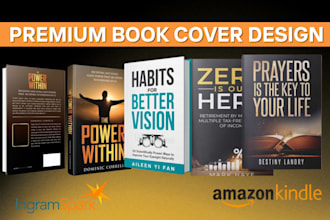 design ebook cover, book cover design, KDP kindle book cover, cover amazon