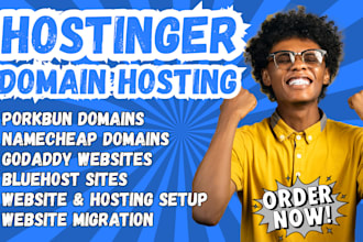 connect your domain to website with porkbun,bluehost,hostinger,godaddy,namecheap
