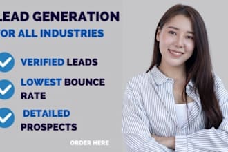 collect high quality b2b leads scrape websites and extract key business data