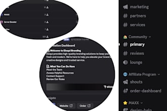 design or redesign your discord server