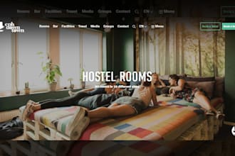 hostel booking website hostel listing hotel rental website with booking