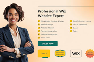 build wix website, wix website design, wix redesign website wix seo wix studio