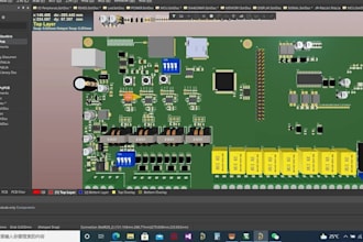 do pcb design, esp32, pcb circuit board schematic pcb assembly for audio project