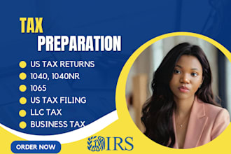 prepare file us tax returns for individual business llc tax, 1040 5472 1120 1065
