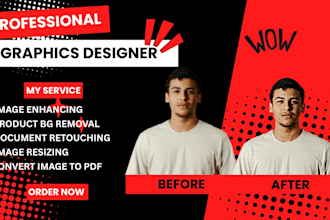 professionally remove backgrounds, retouch, and enhance your photo