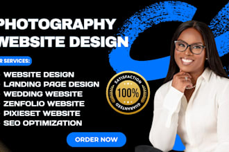 design wordpress photography website, zenfolio, pixieset, wedding website