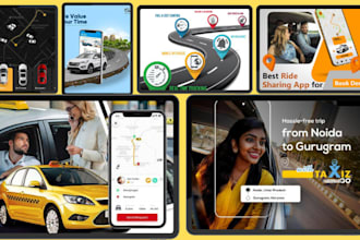 develop taxi booking app ride sharing app uber cloning app booking app taxi app