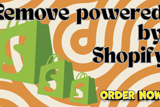 remove powered by shopify