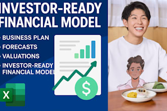 build investor ready financial models, business plans, forecasts, valuations