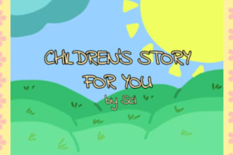 write fun and entertaining childrens stories
