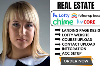 setup lofty crm lofty website kvcore website lofty smart plan idx website