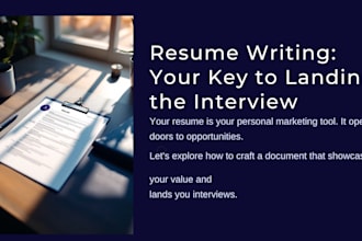 create a job winning resume and cover letter for IT, cybersecurity, and tech