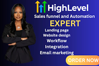 do landing page gohighlevel website gohighlevel sales funnel ghl expert